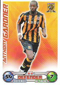 Anthony Gardner Hull City 2008/09 Topps Match Attax #132